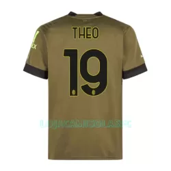 Camisola AC Milan Theo 19 Homem Equipamento 3ª 2022/23 Camisola AC Milan Theo 19 Homem Equipamento 3ª 2022/23