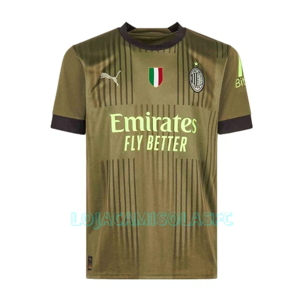 Camisola AC Milan Theo 19 Homem Equipamento 3ª 2022/23