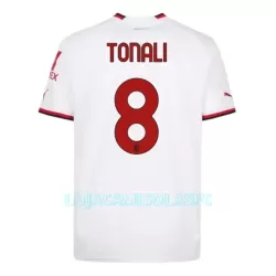 Camisola AC Milan Tonali 8 Homem Equipamento 2ª 2022/23 Camisola AC Milan Tonali 8 Homem Equipamento 2ª 2022/23