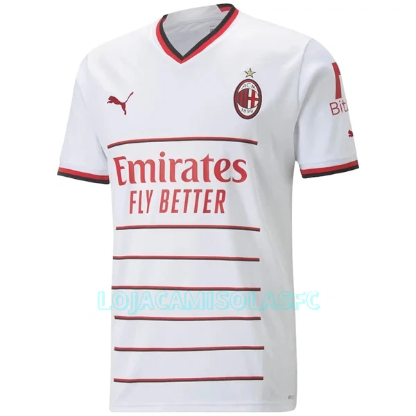 Camisola AC Milan Tonali 8 Homem Equipamento 2ª 2022/23