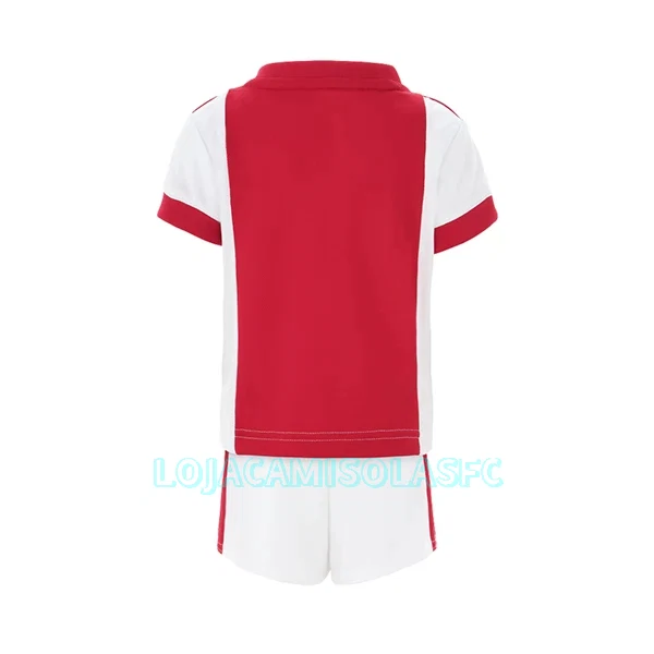 Camisola Ajax Amsterdam Criança Equipamento 1ª 2022/23
