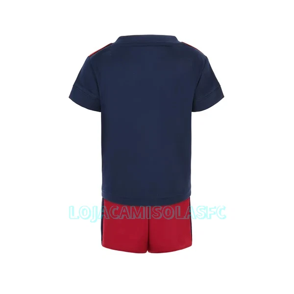 Camisola Ajax Amsterdam Criança Equipamento 2ª 2022/23