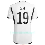 Camisola Alemanha Sané 19 Homem Equipamento 1ª Mundial 2022