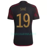 Camisola Alemanha Sané 19 Homem Equipamento 2ª Mundial 2022