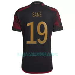 Camisola Alemanha Sané 19 Homem Equipamento 2ª Mundial 2022