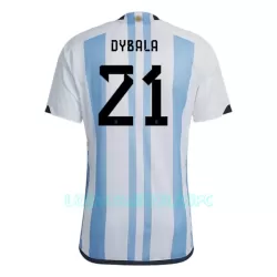 Camisola Argentina Dybala 21 Homem Equipamento 1ª Mundial 2022 Camisola Argentina Dybala 21 Homem Equipamento 1ª Mundial 2022