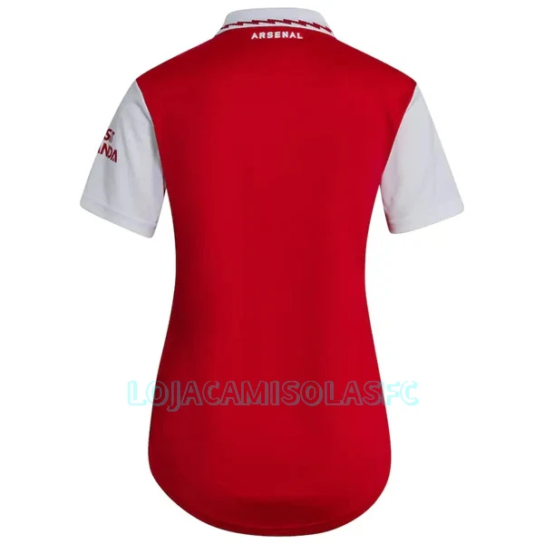 Camisola Arsenal Mulher Equipamento 1ª 2022/23