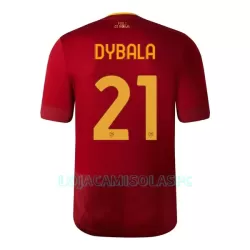 Camisola AS Roma Dybala 21 Homem Equipamento 1ª 2022/23 Camisola AS Roma Dybala 21 Homem Equipamento 1ª 2022/23