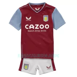 Camisola Aston Villa Criança Equipamento 1ª 2022/23 Camisola Aston Villa Criança Equipamento 1ª 2022/23