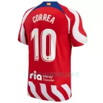 Camisola Atlético Madrid Correa 10 Homem Equipamento 1ª 2022/23