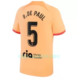 Camisola Atlético Madrid R. De Paul 5 Homem Equipamento 3ª 2022/23 Camisola Atlético Madrid R. De Paul 5 Homem Equipamento 3ª 2022/23