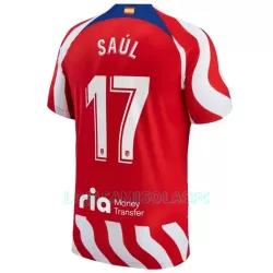 Camisola Atlético Madrid Saul 17 Homem Equipamento 1ª 2022/23 Camisola Atlético Madrid Saul 17 Homem Equipamento 1ª 2022/23