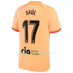 Camisola Atlético Madrid Saul 17 Homem Equipamento 3ª 2022/23