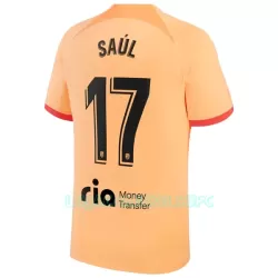 Camisola Atlético Madrid Saul 17 Homem Equipamento 3ª 2022/23 Camisola Atlético Madrid Saul 17 Homem Equipamento 3ª 2022/23