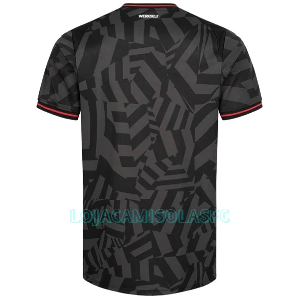 Camisola Bayer Leverkusen Homem Equipamento 2ª 2022/23