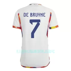 Camisola Bélgica De Bruyne 7 Homem Equipamento 2ª Mundial 2022 Camisola Bélgica De Bruyne 7 Homem Equipamento 2ª Mundial 2022