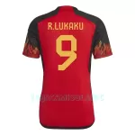 Camisola Bélgica Lukaku 9 Homem Equipamento 1ª Mundial 2022