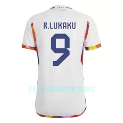 Camisola Bélgica Lukaku 9 Homem Equipamento 2ª Mundial 2022 Camisola Bélgica Lukaku 9 Homem Equipamento 2ª Mundial 2022