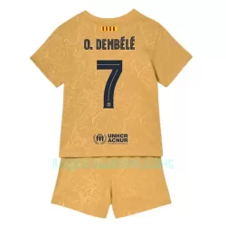 Camisola FC Barcelona O. Dembele 7 Criança Equipamento 2ª 2022/23 Camisola FC Barcelona O. Dembele 7 Criança Equipamento 2ª 2022/23