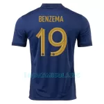 Camisola França Benzema 19 Homem Equipamento 1ª Mundial 2022
