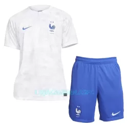 Camisola França Criança Equipamento 2ª Mundial 2022 Camisola França Criança Equipamento 2ª Mundial 2022