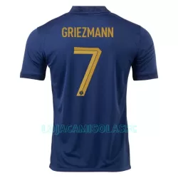 Camisola França Griezmann 7 Homem Equipamento 1ª Mundial 2022 Camisola França Griezmann 7 Homem Equipamento 1ª Mundial 2022