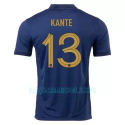 Camisola França Kante 13 Homem Equipamento 1ª Mundial 2022 Camisola França Kante 13 Homem Equipamento 1ª Mundial 2022