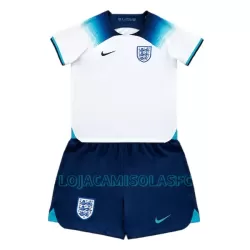 Camisola Inglaterra Criança Equipamento 1ª Mundial 2022 Camisola Inglaterra Criança Equipamento 1ª Mundial 2022