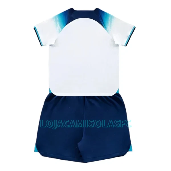 Camisola Inglaterra Criança Equipamento 1ª Mundial 2022