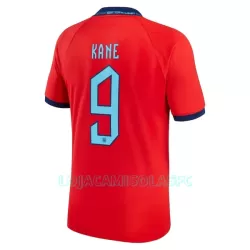 Camisola Inglaterra Kane 9 Homem Equipamento 2ª Mundial 2022 Camisola Inglaterra Kane 9 Homem Equipamento 2ª Mundial 2022
