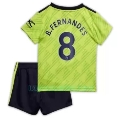 Camisola Manchester United Bruno Fernandes 8 Criança Equipamento 3ª 2022/23 Camisola Manchester United Bruno Fernandes 8 Criança Equipamento 3ª 2022/23