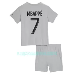 Camisola Paris Saint-Germain Mbappé 7 Criança Equipamento 2ª 2022/23 Camisola Paris Saint-Germain Mbappé 7 Criança Equipamento 2ª 2022/23