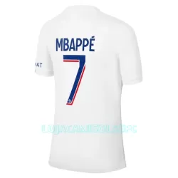 Camisola Paris Saint-Germain Mbappé 7 Homem Equipamento 3ª 2022/23 Camisola Paris Saint-Germain Mbappé 7 Homem Equipamento 3ª 2022/23