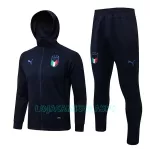 Casaco de Treino Conjunto Itália - Hoodie Homem 2022/23 Azul