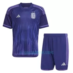 Camisola Argentina Criança Equipamento 2ª Mundial 2022