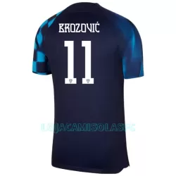 Camisola Croácia Brozovic 11 Homem Equipamento 2ª Mundial 2022