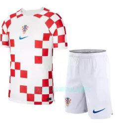 Camisola Croácia Criança Equipamento 1ª Mundial 2022