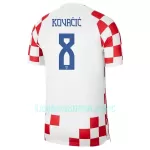 Camisola Croácia Kovacic 8 Homem Equipamento 1ª Mundial 2022