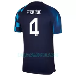 Camisola Croácia Perišić 4 Homem Equipamento 2ª Mundial 2022 Camisola Croácia Perišić 4 Homem Equipamento 2ª Mundial 2022