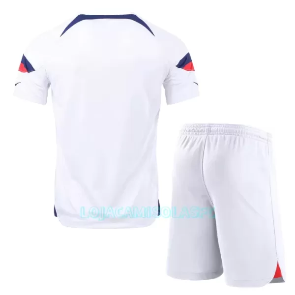 Camisola EUA Criança Equipamento 1ª Mundial 2022