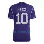 Camisola Messi 10 Argentina Homem Equipamento 2ª Mundial 2022