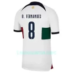 Camisola Portugal Bruno Fernandes 8 Homem Equipamento 2ª Mundial 2022