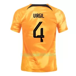 Camisola VIRGIL 4 Holanda Homem Equipamento 1ª Mundial 2022