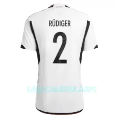Camisola Alemanha Antonio Rudiger 2 Homem Equipamento 1ª Mundial 2022 Camisola Alemanha Antonio Rudiger 2 Homem Equipamento 1ª Mundial 2022