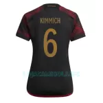 Camisola Alemanha Joshua Kimmich 6 Mulher Equipamento 2ª Mundial 2022