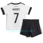 Camisola Alemanha Kai Havertz 7 Criança Equipamento 1ª Mundial 2022
