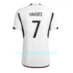 Camisola Alemanha Kai Havertz 7 Homem Equipamento 1ª Mundial 2022 Camisola Alemanha Kai Havertz 7 Homem Equipamento 1ª Mundial 2022