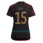 Camisola Alemanha Niklas Sule 15 Mulher Equipamento 2ª Mundial 2022