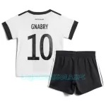 Camisola Alemanha Serge Gnabry 10 Criança Equipamento 1ª Mundial 2022