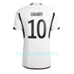 Camisola Alemanha Serge Gnabry 10 Homem Equipamento 1ª Mundial 2022